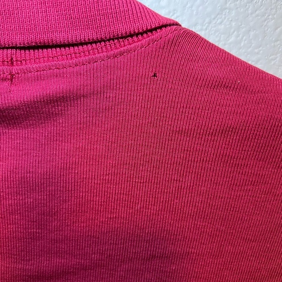 Red Button-Up Cardigan - Picture 5 of 5